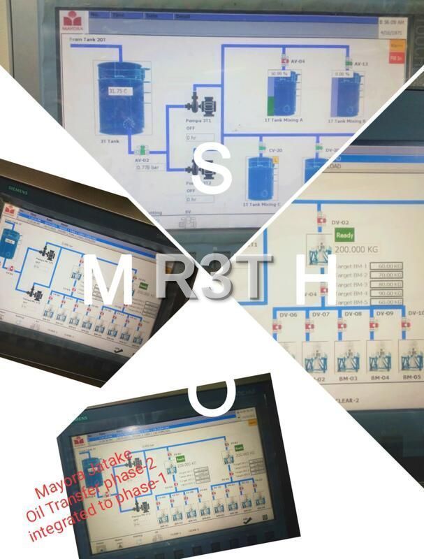 Oil Transfer System Integrated 5 Mixing